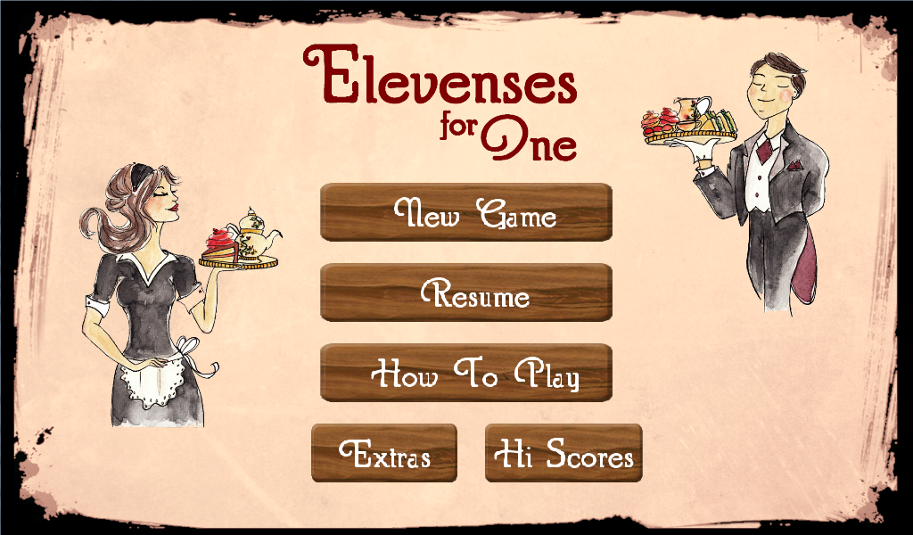 elevenses - main menu